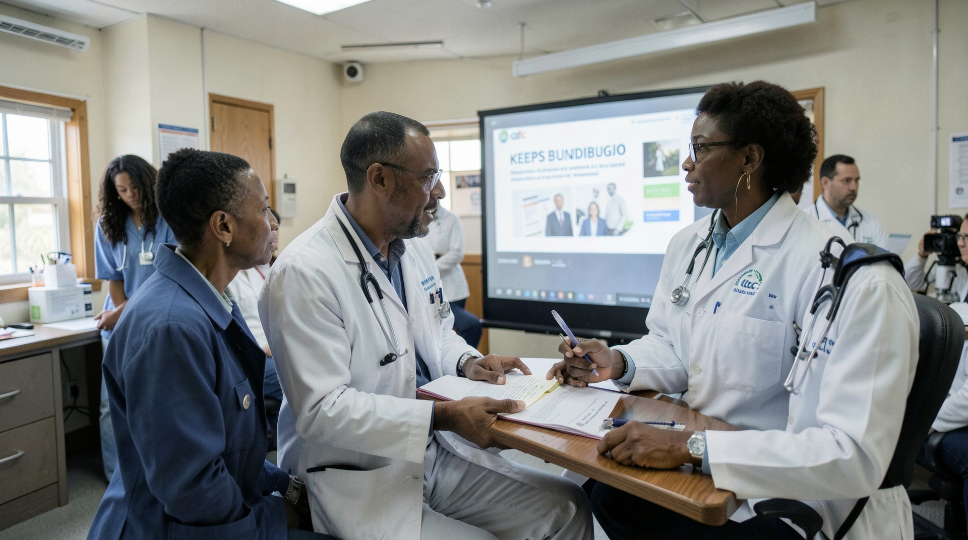 Documentary scene for CDC Keeps Bundibugyo Screening In Clinician Hands