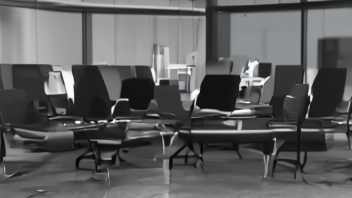 A film studio office with laptops, production boards, and finance spreadsheets open