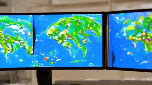 A forecaster comparing Atlantic and Pacific tropical outlook maps