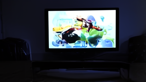 A streaming remote pointed at a search screen for a surprise television episode