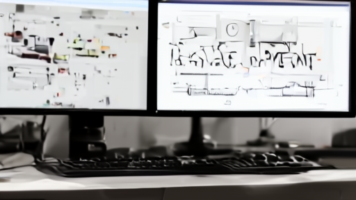 Video editor watching duplicated late-night clips across several monitors