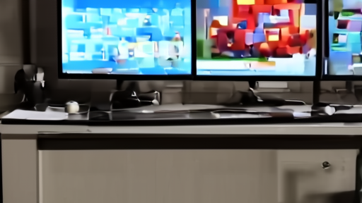 A Hollywood research desk with charts of production jobs, streaming titles and fan segments on monitors