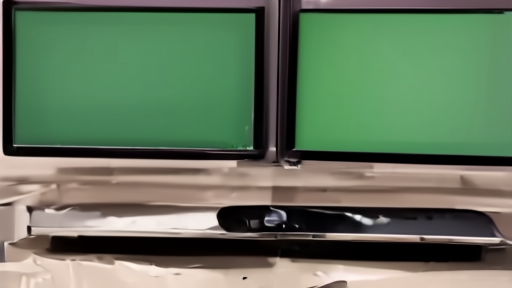Retail trading workstation with a separate locked account drawer and muted green market screens