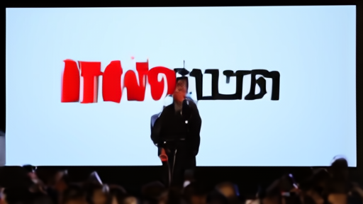 Jensen Huang on stage at a tech event with Nvidia logo behind him
