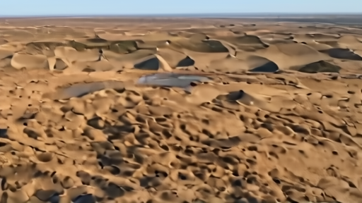 A data center cooling tower emitting steam with an aerial view of a Sub-Saharan African water source below