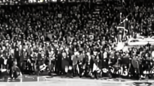 Madison Square Garden crowd erupting during a fourth-quarter rally