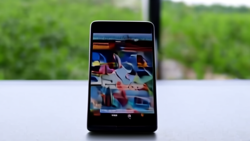Smartphone screen displaying social media posts with conflicting messages