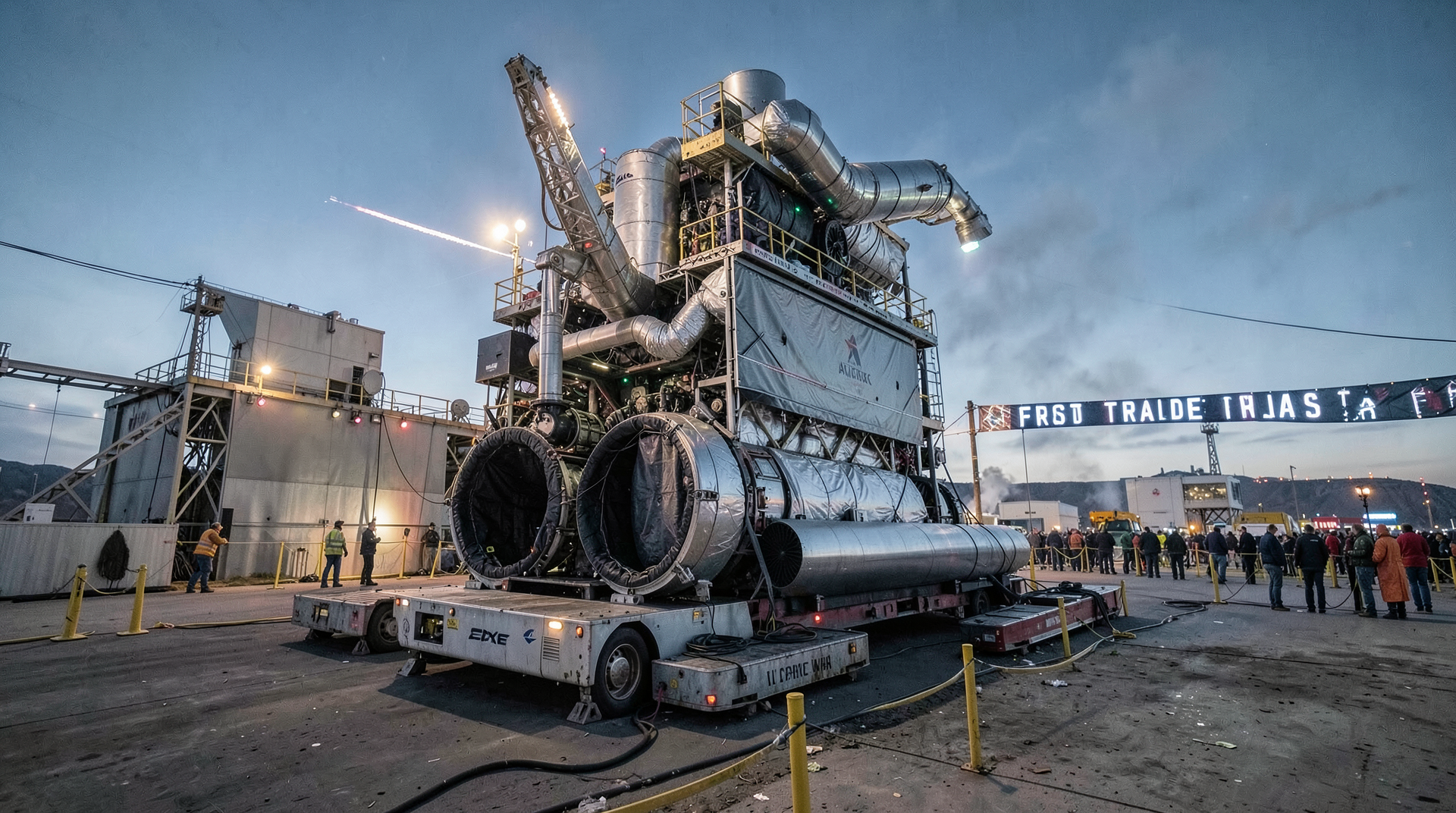 Documentary scene for SpaceX First Trade Prices the Whole Musk Stack