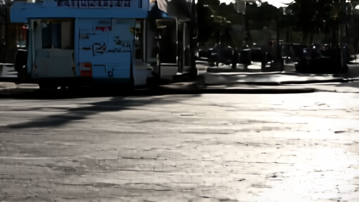 A worker drinks water at a sun-baked bus stop beside a cooling-center sign.