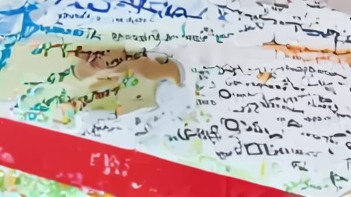 A gas-station price sign reflects in a grocery receipt beside a Strait of Hormuz map on a phone.