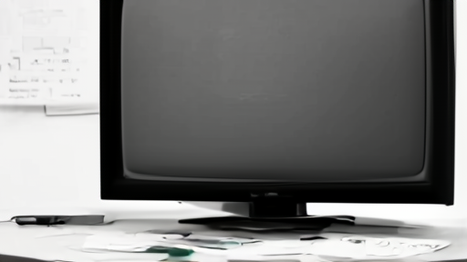 An FCC docket desk shows calendar pages marked June 22 and July 6 beside a muted studio monitor