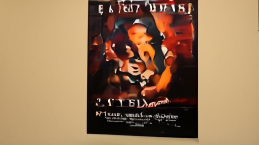 A modest horror poster has a sold-out sign while a costly franchise display stands beside a thin queue.