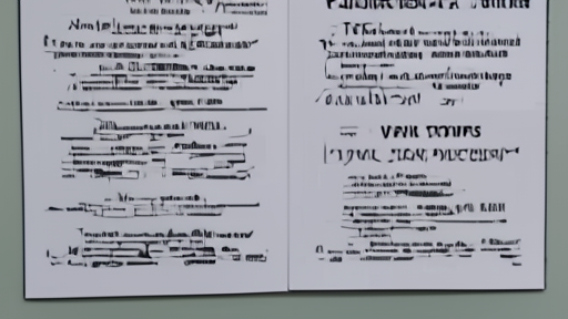 Public-health clinic notice board with vaccination schedule papers