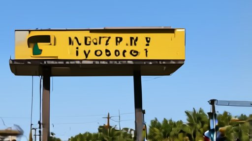 Gas station price sign with tanker truck reflected in windshield