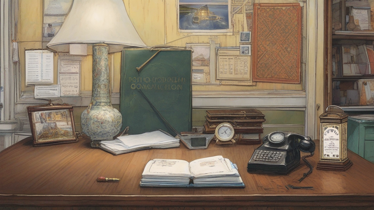 A Treasury compliance desk with stamped license documents and an Iran sanctions binder.