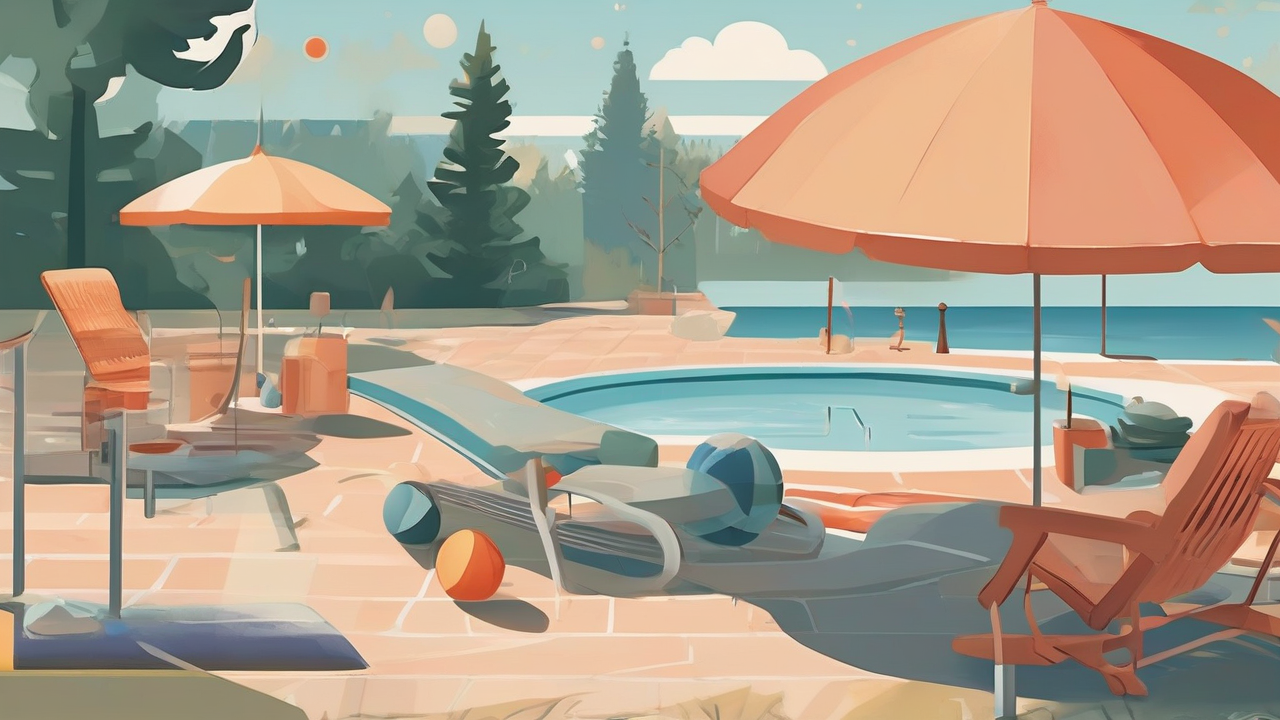 Heat Turns Holiday Plans Into A Care Audit shown as a symbolic editorial scene without text.