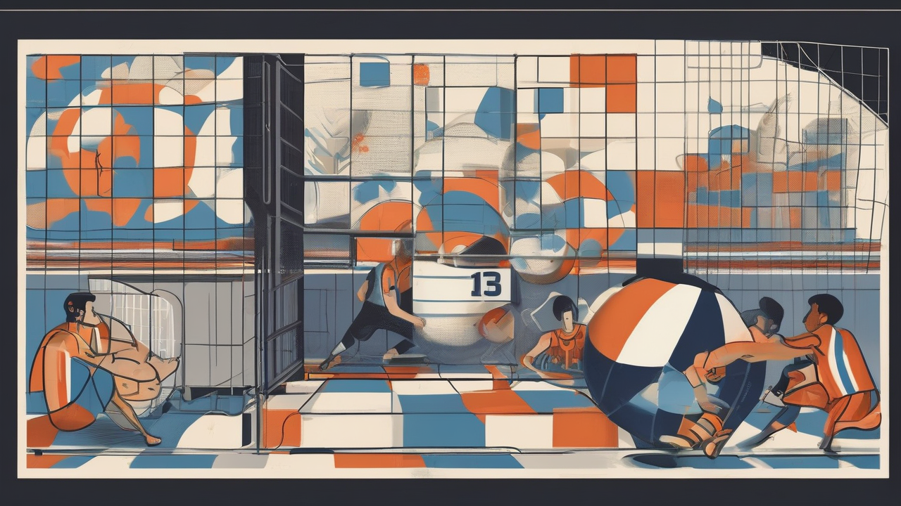 World Cup Heat Turns The Knockout Round Into A Threshold Test shown as a symbolic editorial scene without text.