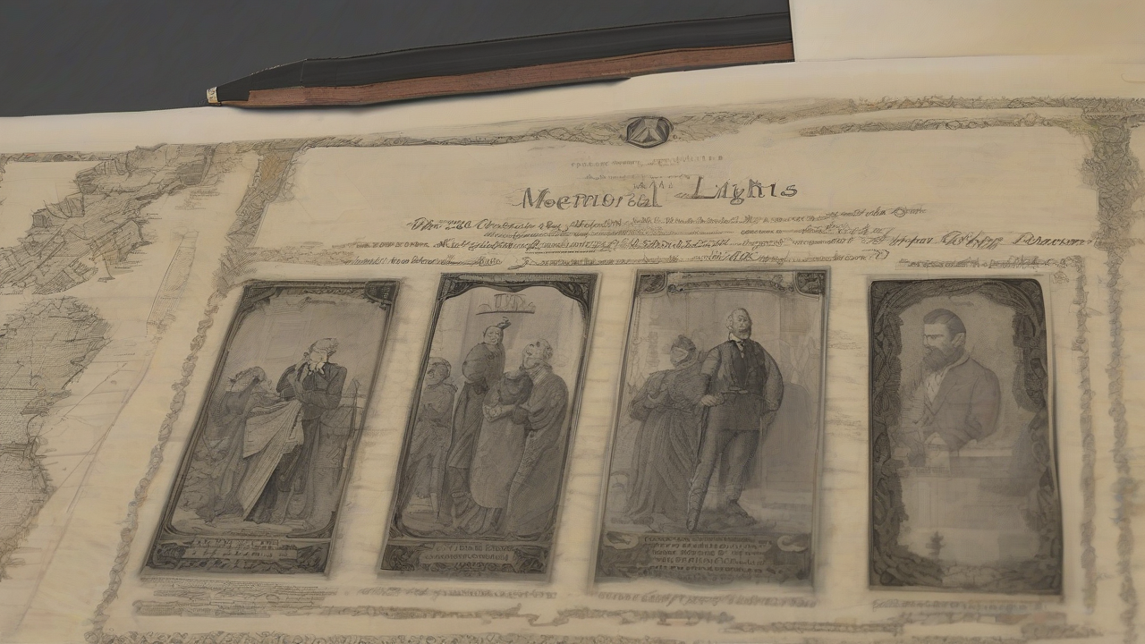 Four memorial lights return beside a divided public ledger whose category tabs do not align