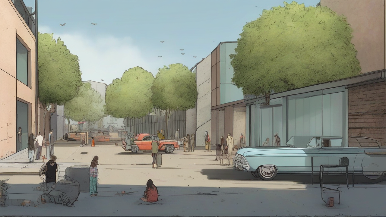 Sunday scene for seventeen hold