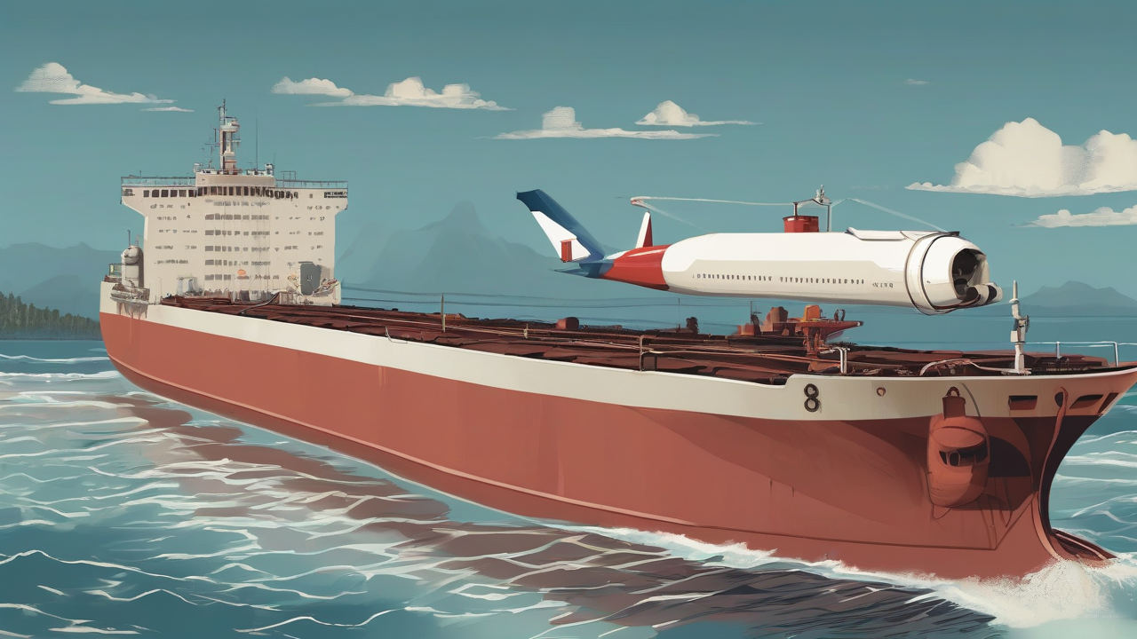 A tanker wake under a price board that stays above one hundred with no flags