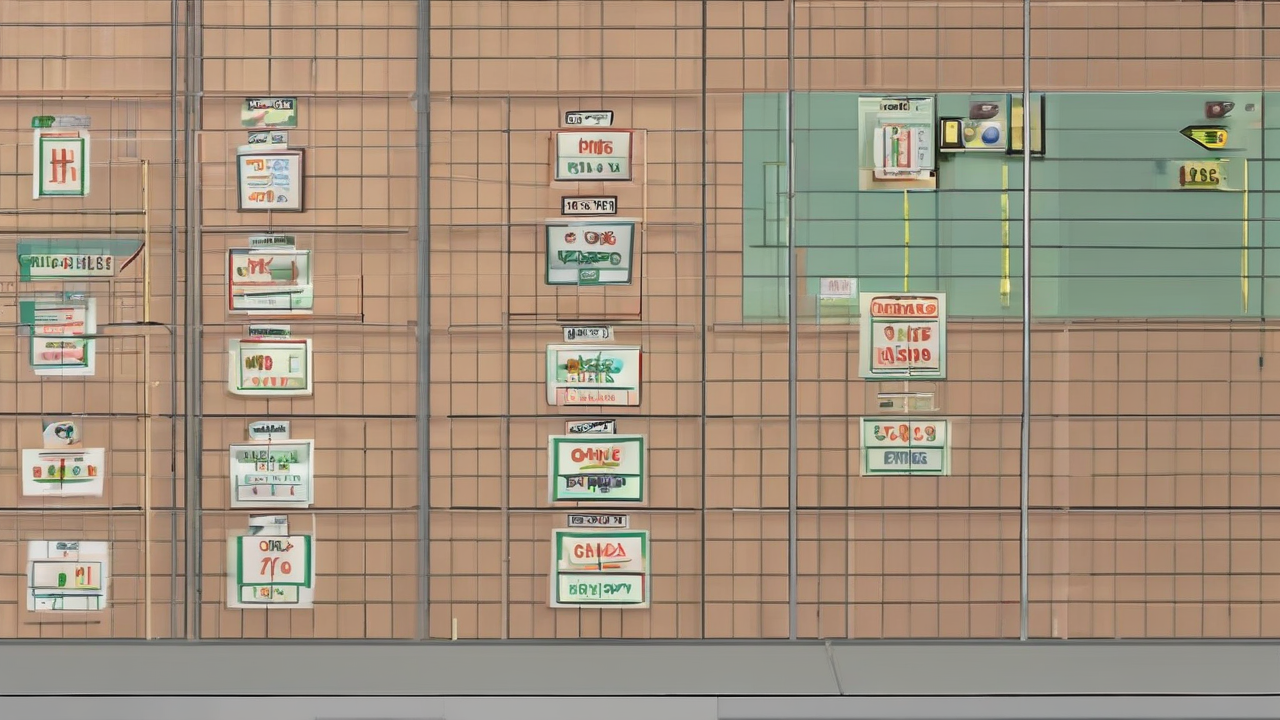 An empty Stockholm tally board with no readable party names